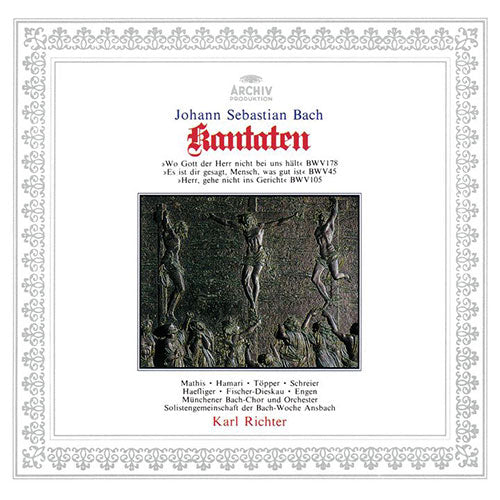 カール・リヒター / J.S.バッハ:カンタ-タ集 第178・45・105番【初回限定盤】【CD】