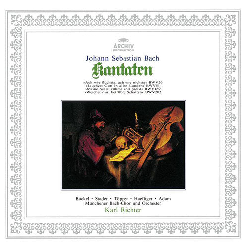 カール・リヒター / J.S.バッハ:カンタ-タ集(補遺) 第26・51・189・202番【初回限定盤】【CD】