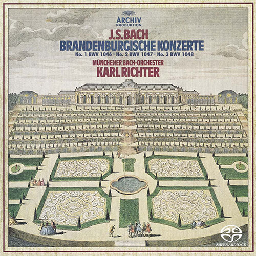 カール・リヒター / J.S.バッハ:ブランデンブルク協奏曲第1番~第3番【初回生産限定盤】【SA-CD】【SHM-CD】