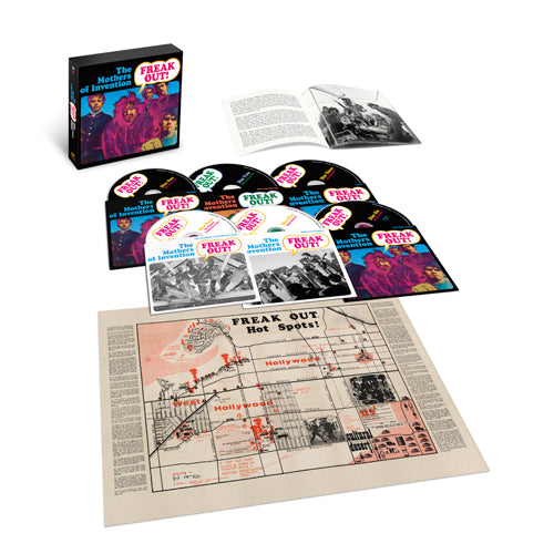 フランク・ザッパ / フリーク・アウト!<60周年記念 5CD+ブルーレイ・スーパー・デラックス・エディション>【限定盤】【CD】【SHM-CD】【+Blu-ray】