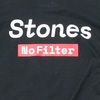 ザ・ローリング・ストーンズ / The Rolling Stones No Filter Tongue Flags LS Tee【Tシャツ】【黒】【S/M/L/XL】