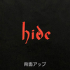 hide / 「HIDE YOUR FACE」ジャケットTシャツ【UNIVERSAL MUSIC STORE限定】【完全受注生産】