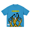 ザ・ローリング・ストーンズ / RS9 The Rolling Stones Blue Jumbo Graphic Print T-Shirt