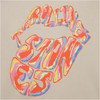 ザ・ローリング・ストーンズ / RS9 The Rolling Stones Stone Rainbow Tongue Logo Graphic Tee