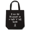 ロジャー・テイラー / Taylored of London Jolly Roger Logo Tote Bag【Black】