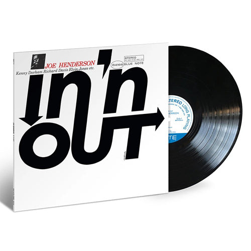 ジョー・ヘンダーソン / In 'N Out【直輸入盤】【180g重量盤LP】【アナログ】