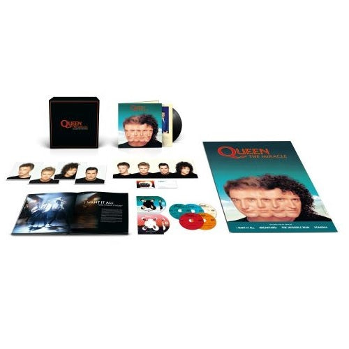 クイーン / The Miracle[Collector's Edition]【輸入盤】【限定盤】【5CD+ 1Blu-ray +1DVD +1LP】【CD】【+Blu-ray】