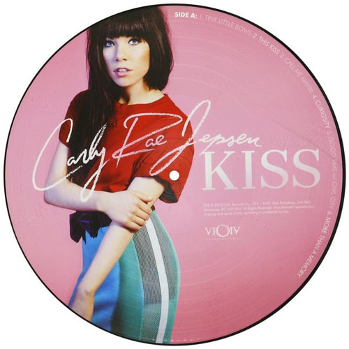 カーリー・レイ・ジェプセン / Kiss［LP Picture Disc］【輸入盤】【アナログ】