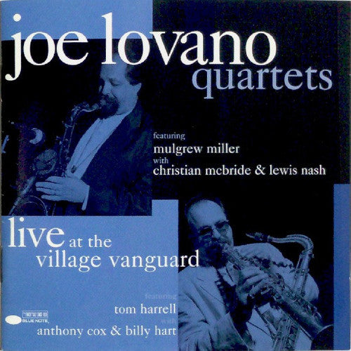 ジョー・ロヴァーノ / Quartets:Live At The Village Vanguard 1【直輸入盤】【2LP】【アナログ】