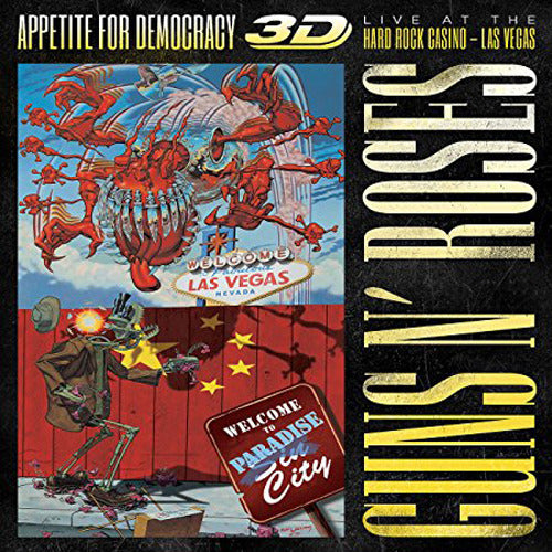 ガンズ・アンド・ローゼズ / Appetite For Democracy: 3D Live At The Hard Rock Casino - Las Vegas【Deluxe】【3D Blu-ray + 2CD】【LIMITED】【輸入盤】【Blu-ray】【+CD】