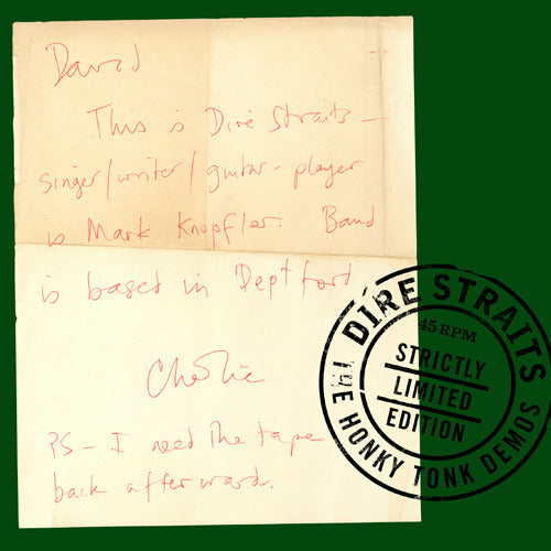 Dire Straits / Honky Tonk Demos【RECORD STORE DAY】【LIMITED】【輸入盤】【アナログシングル】