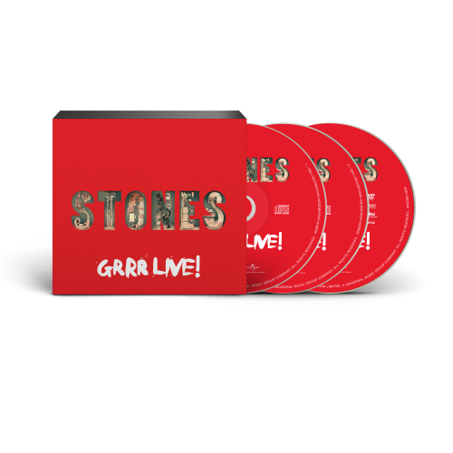 ザ・ローリング・ストーンズ / GRRR Live!【輸入盤】【2CD+1DVD】【DVD】【+CD】