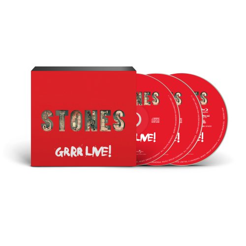 ザ・ローリング・ストーンズ / GRRR Live!【輸入盤】【2CD＋1Blu-ray】【Blu-ray】【+CD】