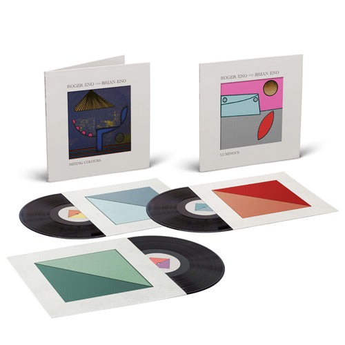 ロジャー・イーノ＆ブライアン・イーノ / ミキシング・カラーズ＆ルミナス【直輸入盤】【UNIVERSAL MUSIC STORE限定盤】【2LP＋EP（ブラック盤）】【アナログ】【+EP】