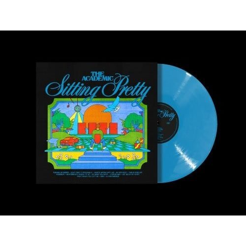 ジ・アカデミック / Sitting Pretty [Exclusive Blue Vinyl]【輸入盤】【UNIVERSAL MUSIC STORE限定盤】【1LP】【アナログ】