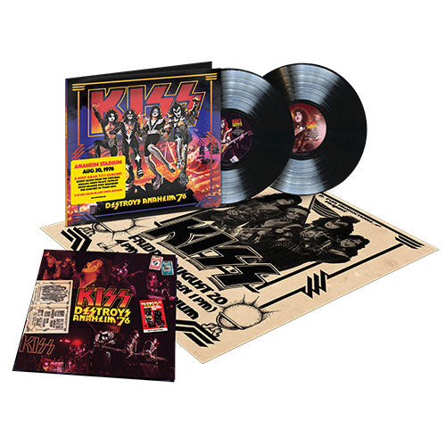 KISS / Destroys Anaheim '76【輸入盤】【2LP】【アナログ】