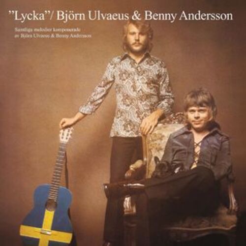 Björn Ulvaeus & Benny Andersson / Lycka (1970; Blue-and-Yellow Vinyl)【限定盤】【カラー・レコード】【アナログ】
