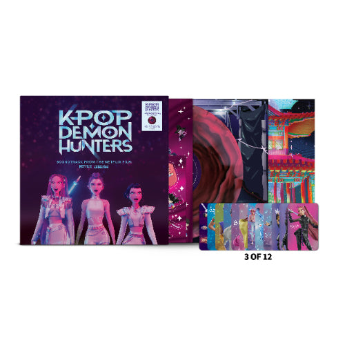 KPOPガールズ! デーモン・ハンターズ・キャスト / KPop Demon Hunters (Store Exclusive 1st Anniversary Edition Coloured LP)【輸入盤】【UNIVERSAL MUSIC STORE限定盤】【1LP】【アナログ】