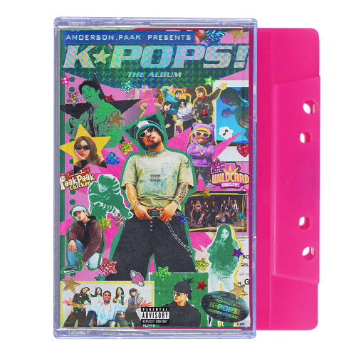 アンダーソン・パーク / K-POPS! (Music from and inspired by K-POPS! Motion Picture) Cassette【輸入盤】【UNIVERSAL MUSIC STORE限定盤】【カセット】【カセットテープ】