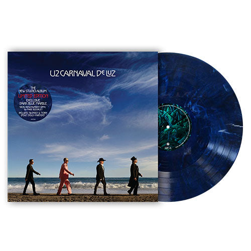 U2 / Carnaval De Luz(Dark Blue Marble Vinyl)【輸入盤】【UNIVERSAL MUSIC STORE限定盤】【1LP】【180g重量盤】【カラー盤】【アナログ】