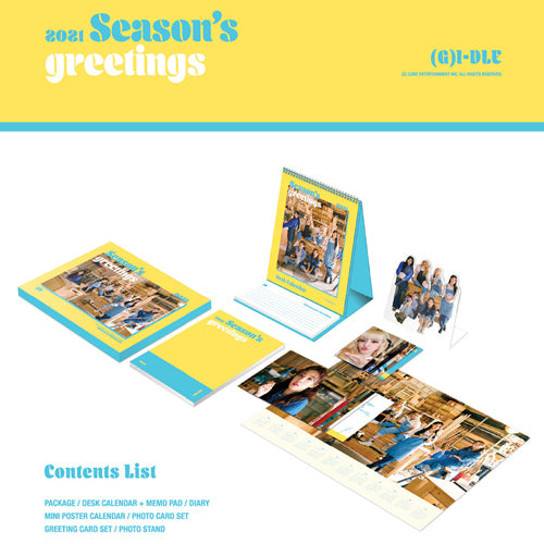 (G)I-DLE / (G)I-DLE 2021 SEASON'S GREETINGS