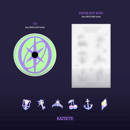 KATSEYE / "SIS (Soft Is Strong) - Strong Ver."【輸入盤】【1CD】【UNIVERSAL MUSIC STORE限定盤】【CD】