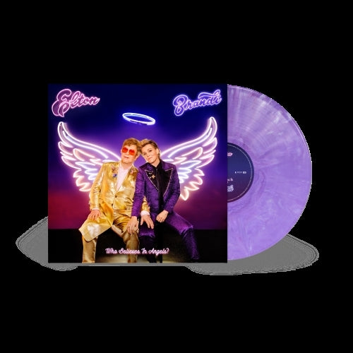 エルトン・ジョン＆ブランディ・カーライル / Who Believes In Angels?【輸入盤】【1LP】【UNIVERSAL MUSIC STORE限定盤】【カラー盤】【アナログ】