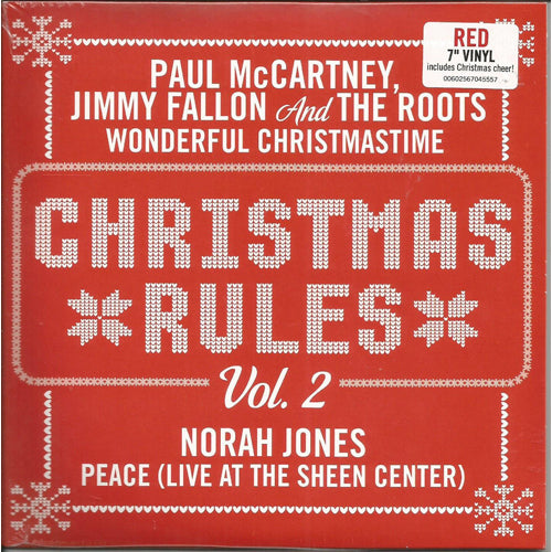 ヴァリアス・アーティスト / Christmas Rules Vol. 2（Red Vinyl）【輸入盤】【限定７インチ・アナログ・シングル】【アナログシングル】