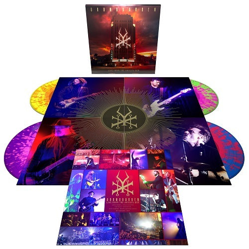 サウンドガーデン / Live FromThe Artists Den【輸入盤】【4LP】【カラー・ヴァイナル】【UNIVERSAL MUSIC STORE限定盤】【アナログ】