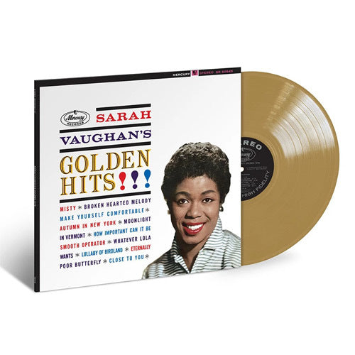 サラ・ヴォーン / Golden Hits【直輸入盤】【180g重量盤ゴールド・ヴァイナルLP】【アナログ】