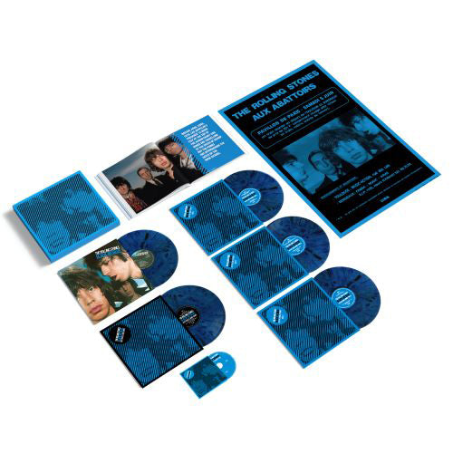 ザ・ローリング・ストーンズ / BLACK AND BLUE【輸入盤】【5LP】【1Blu-Ray】【UNIVERSAL MUSIC STORE限定盤】【カラー盤】【アナログ】