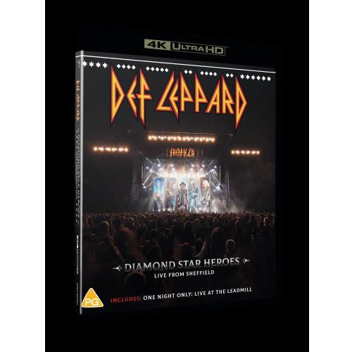 デフ・レパード / Diamond Star Heroes Live From Sheffield【輸入盤】【4KUHD】【Ultra HD Blu-ray】