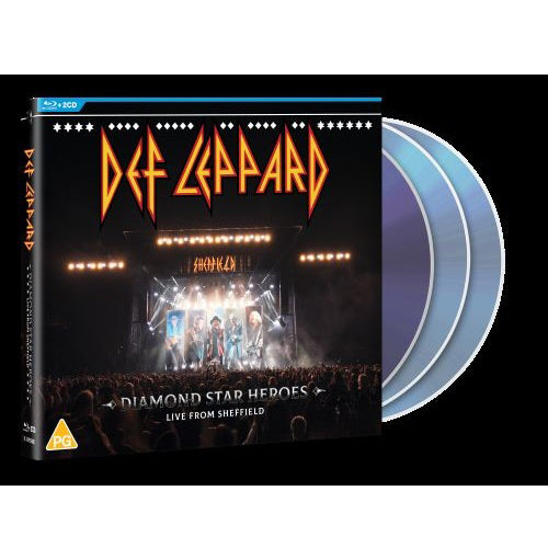 デフ・レパード / Diamond Star Heroes Live From Sheffield【輸入盤】【2CD】【Blu-Ray】【Blu-ray】