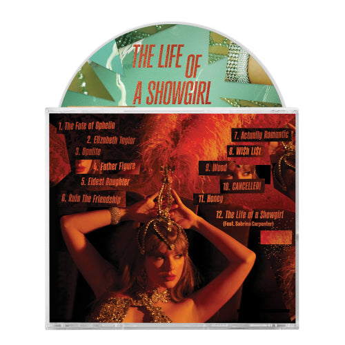 テイラー・スウィフト / THE LIFE OF A SHOWGIRL: SWEAT AND VANILLA PERFUME CD WITH POSTER【輸入盤】【1CD】【ポスター封入】【CD】
