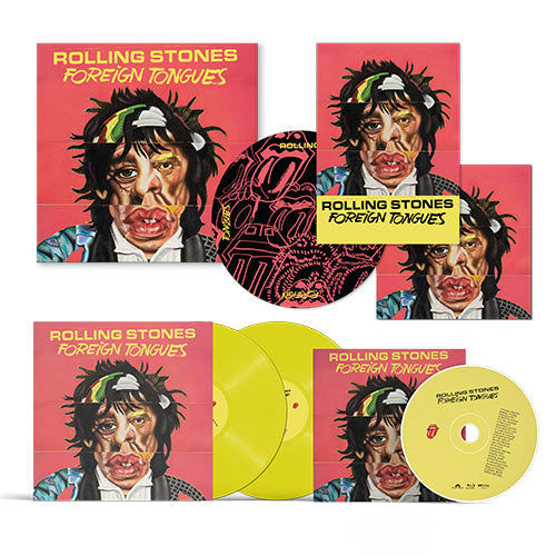 ザ・ローリング・ストーンズ / Foreign Tongues【輸入盤】【2LP】【カラー盤】【1Blu-Ray】【アナログ】【+Blu-ray】