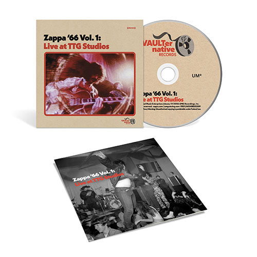 フランク.ザッパ　ライブボックス〜オン.ステージ　VOL.1〜6 フランク・ザッパ / Zappa '66 Vol. 1: Live At TTG Studios【輸入盤