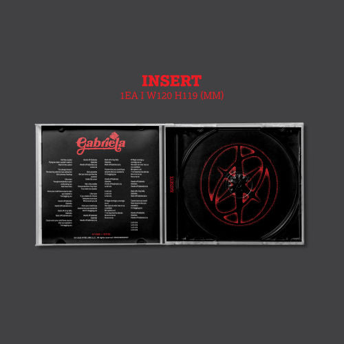 KATSEYE / Gabriela CD Single【輸入盤】【CDシングル】【CDシングル】