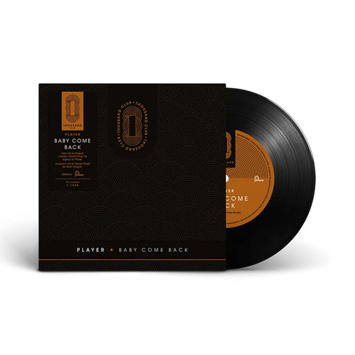 プレイヤー / Baby Come Back【直輸入盤】【限定盤】【UNIVERSAL MUSIC STORE限定盤】【7”シングルレコード】【アナログシングル】