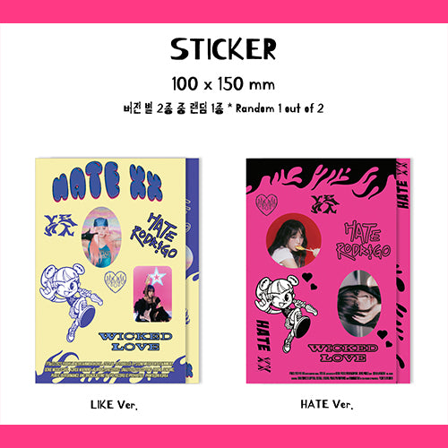 YENA / Hate XX: 2nd Single【ランダムバージョン】【CD】