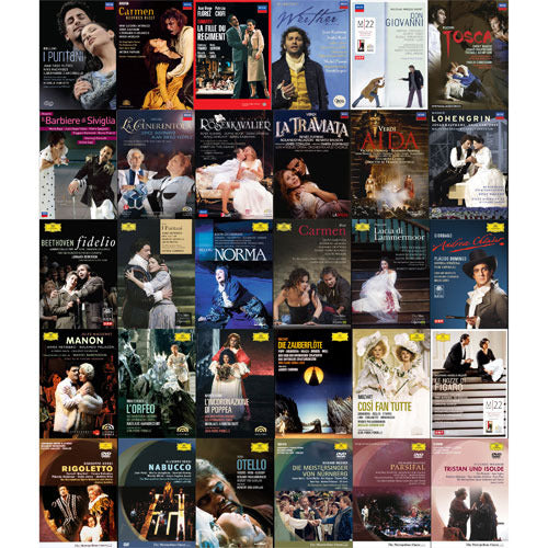 V.A. / DVD＆ブルーレイ・オペラ名盤選 DVD30タイトルセット【DVD】