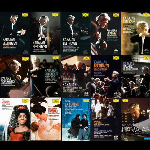 ヘルベルト・フォン・カラヤン / カラヤンDVD名盤選2018 15タイトルセット【限定盤】【DVD】