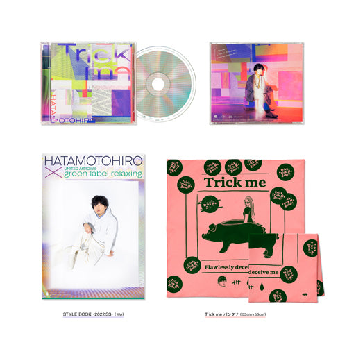 秦 基博 / Trick me【Home Ground限定盤】【CD MAXI】【+グッズ】