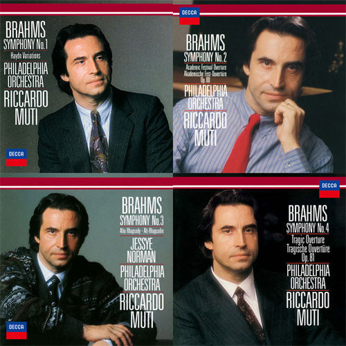 リッカルド・ムーティ / 「DECCA New定盤シリーズ」 ブラームス：交響曲全集【CD】