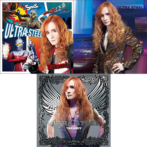 Takamiy （高見沢俊彦） / ULTRA STEEL【全3タイプセット】【CDシングル】