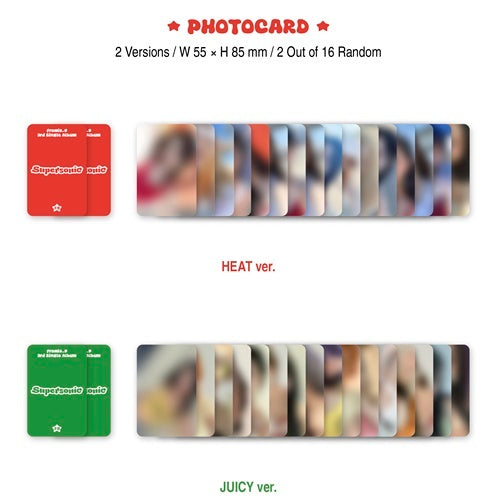 fromis_9 / Supersonic【単品ランダム】【ラッキードローイベント先着応募対象】【CD MAXI】