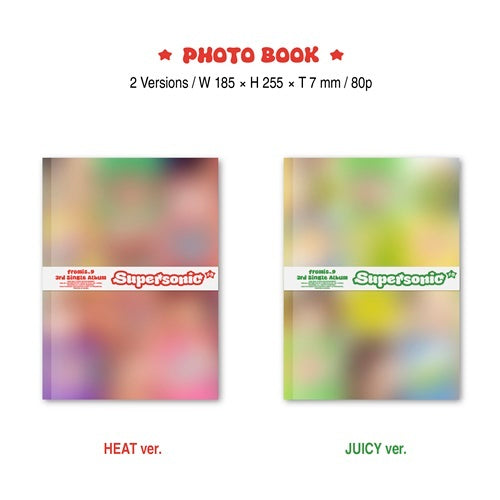 fromis_9 / Supersonic【2形態セット】【ラッキードローイベント先着応募対象】【CD MAXI】