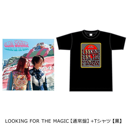 GLIM SPANKY / LOOKING FOR THE MAGIC【UNIVERSAL MUSIC STORE限定】【通常盤＋Tシャツ【黒】】【CD】【+Tシャツ】