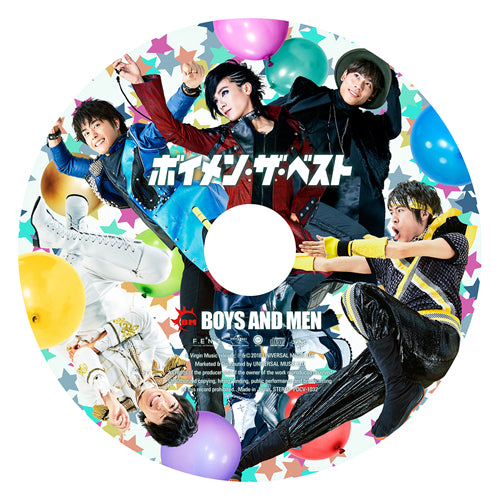 BOYS AND MEN / ボイメン・ザ・ベスト【ピクチャーレーベル】【誠盤】【CD】