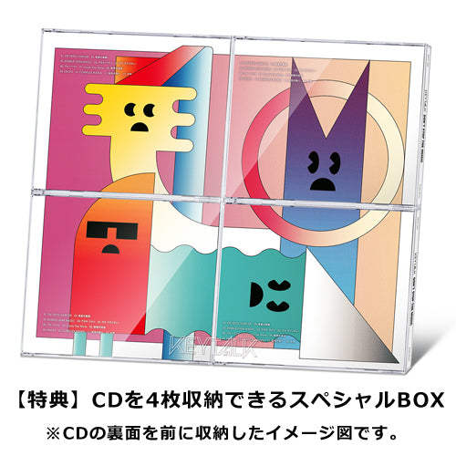 KEYTALK / DON’T STOP THE MUSIC【完全数量限定KEYTALK盤】【4枚セット】【CD】