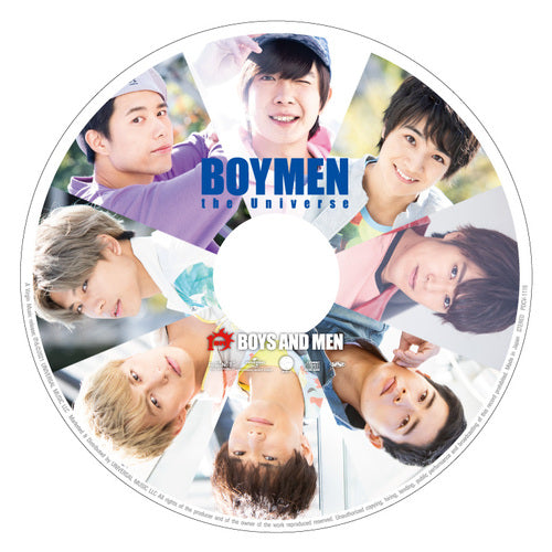 BOYS AND MEN / BOYMEN the Universe【ピクチャーレーベル】【AND盤】【UNIVERSAL MUSIC STORE限定盤】【CD】